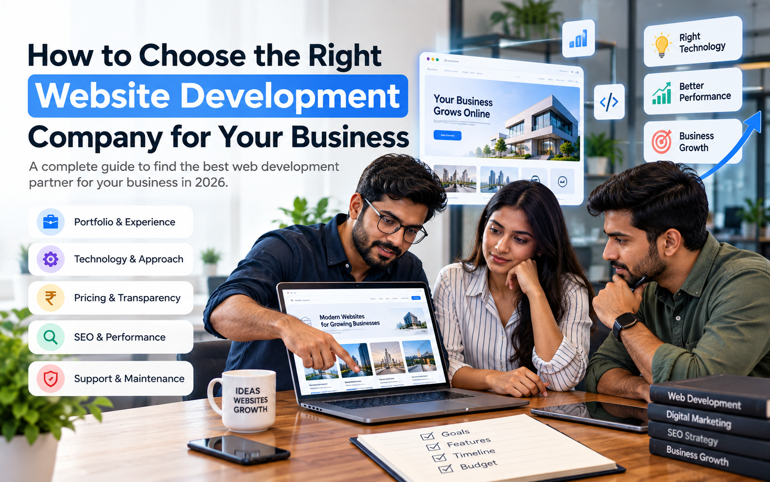 Choose the right web development agency